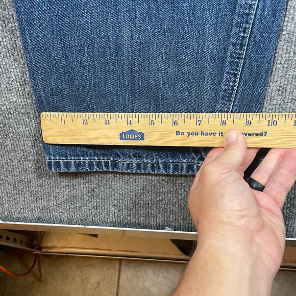 Ariat M4 Low Rise Boot Cut Roadhouse Jeans Men's 42X30 Blue Relaxed Fit Western - Picture 9 of 11